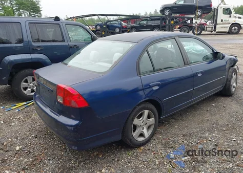 2004 Honda Civic Ex z USA, uszkodzony, nr VIN 2HGES26794H620140